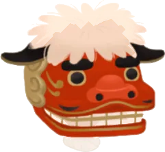 獅子舞ヘッドの画像
