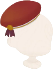 寮生のベレー帽の画像