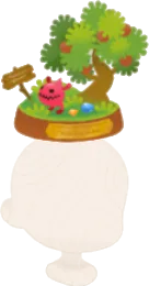 頭乗せクラシックヴィネットの画像