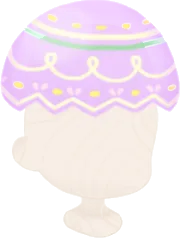 パープルイースターエッグの画像