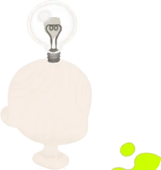 不思議な電球の画像
