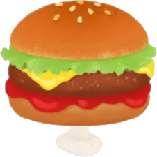 ハンバーガーヘッドの画像