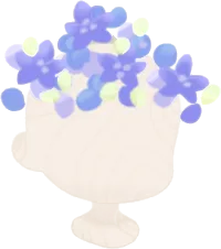紫陽花の花の画像