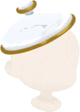 奇妙なお茶会のティーポットの蓋の画像