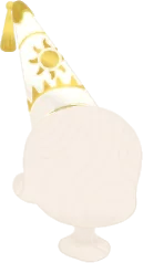 祝福されたとんがり帽子の画像