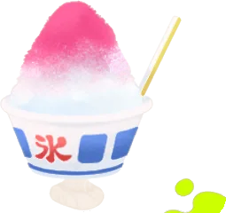 かき氷ヘッド・いちごの画像