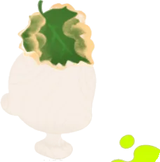 頭乗せしそ天の画像