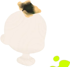 頭乗せのり天の画像