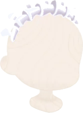 ゴーストブライドの骨カチューシャの画像
