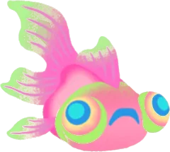 みやびな金魚ヘッドの画像