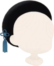 チャイナベレー帽の画像