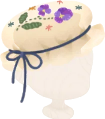 瓶の蓋のお帽子の画像