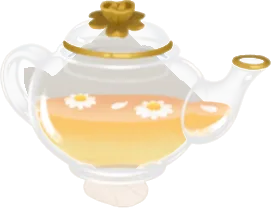 安らぎのティーポットの画像