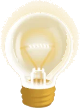 電球ヘッドの画像