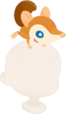 頭乗せぬいぐるみ・トビネの画像