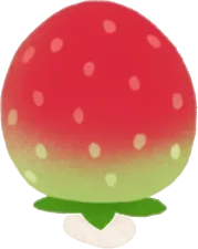 のんびりイチゴヘッドの画像