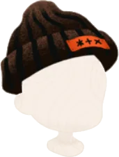 タグ付きニットキャップの画像