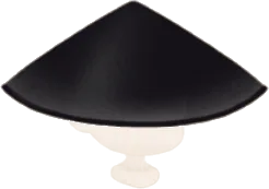 角笠・黒の画像