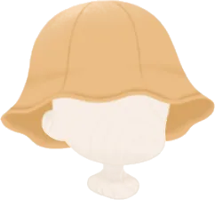 レトロチューリップハットの画像
