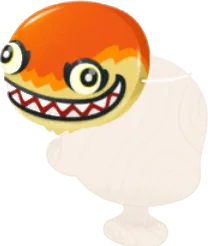 カンボジャクのお面・斜めの画像