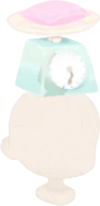 頭乗せリヴリースケールの画像
