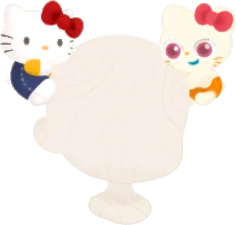 ハローキティとなかよしぬいぐるみの画像