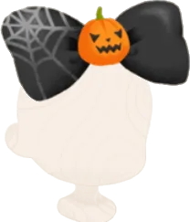 ハロウィンビッグリボンの画像