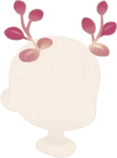 変色する植物の画像