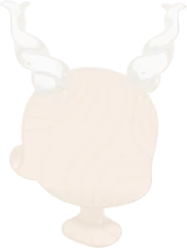 ねじれた石の角の画像