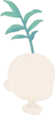 高く伸びる植物の画像