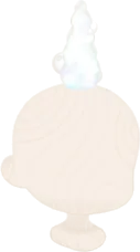 ふわふわ泡の角の画像