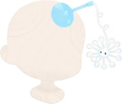 ケセランパサランじゃらしの画像