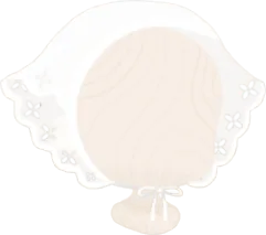 花柄バブーシュカの画像
