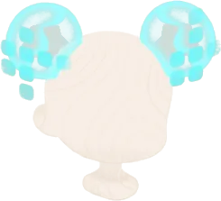 ホログラムピグミーの耳の画像