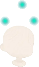 頭上の光虫の画像