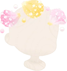 バラの花びらの砂糖漬けの画像