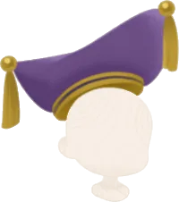 花と門扉の島の帽子の画像