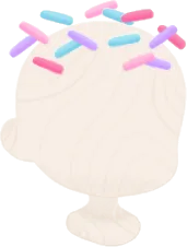 デコレーションチョコパーツの画像