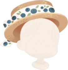 カントリーなカンカン帽の画像