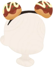 たこ焼きカチューシャの画像