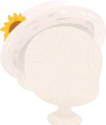 ひまわりカンカン帽の画像