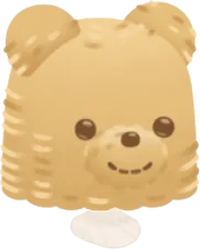 ラタン編みの被り物の画像