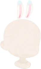 月うさぎの耳の画像