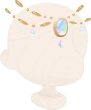 オパールヘアチェーンの画像