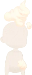 失敗したホイップクリームの画像