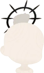 暗い影のわっかの画像