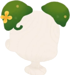 頭乗せ苔の画像