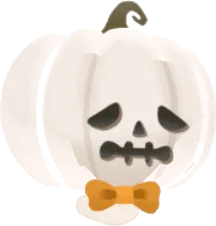 ハッピーパンプキン・ホワイトの画像