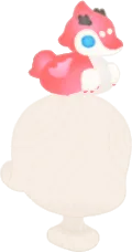 「頭乗せツノツギウリューのおもちゃの画像