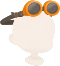 無骨なパイロットゴーグルの画像
